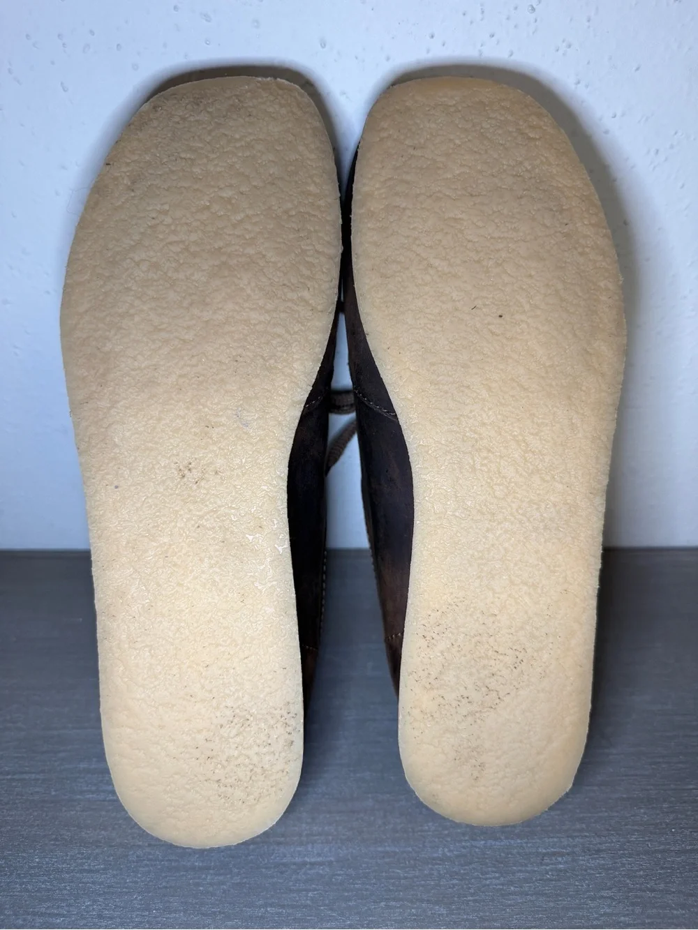 Clarks Stinson Lo Leather Moccasins Sneakers Mens Size 7.5 M Brown Beeswax Shoes